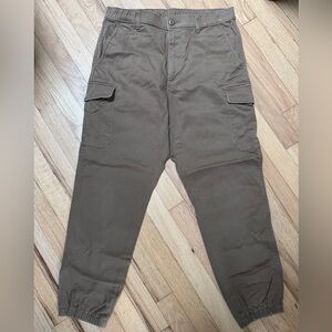 Uniqlo Cargo Joggers Dark Khaki Brown M